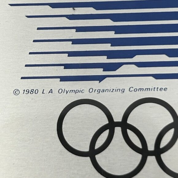 Vintage 1984 Olympic Collector Set Lapel Pins Anheuser Busch Beer Los Angeles - Picture 14 of 15